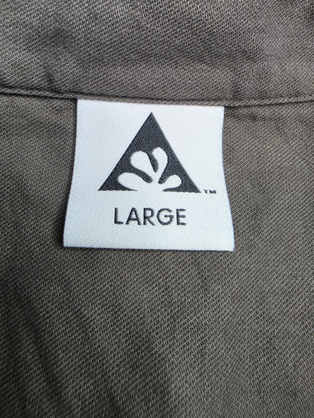 Wasted Collective Gray Button Down Large Good Times Do Good Made Japan - Picture 5 of 8